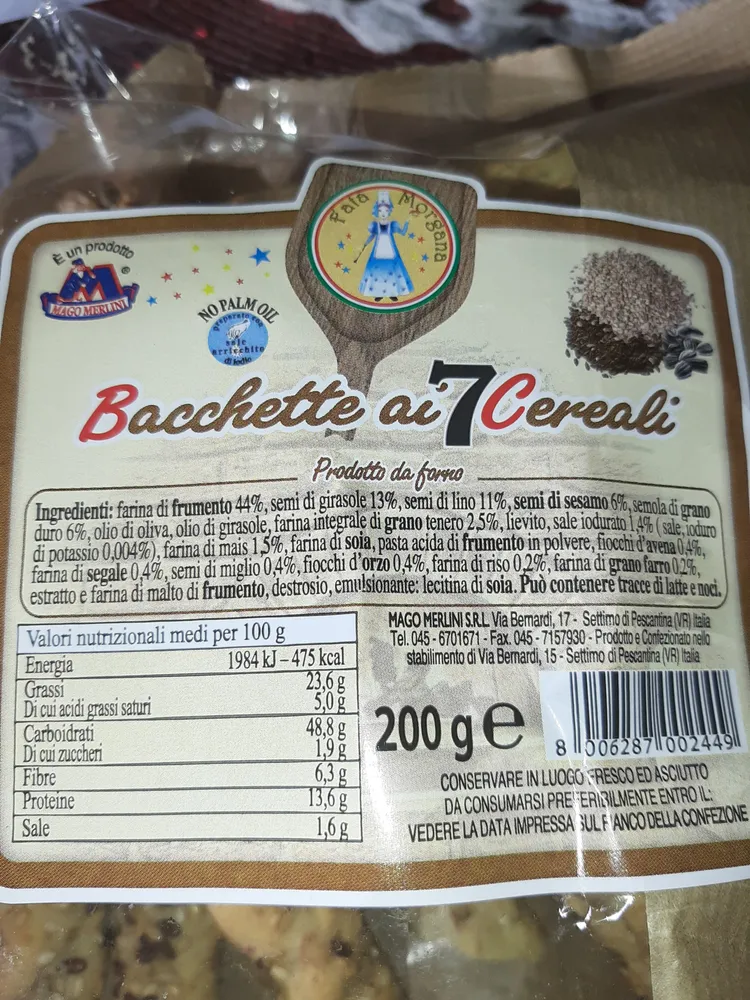 mago Merlini bacchette 7 cereali