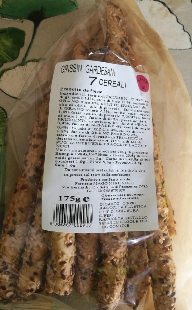Grissini gardesani 7 cereali
