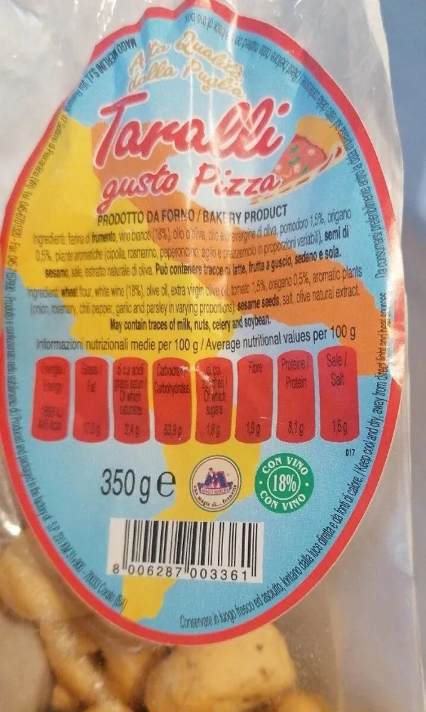 Taralli gusto pizza