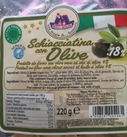 Schiacciatina con olive