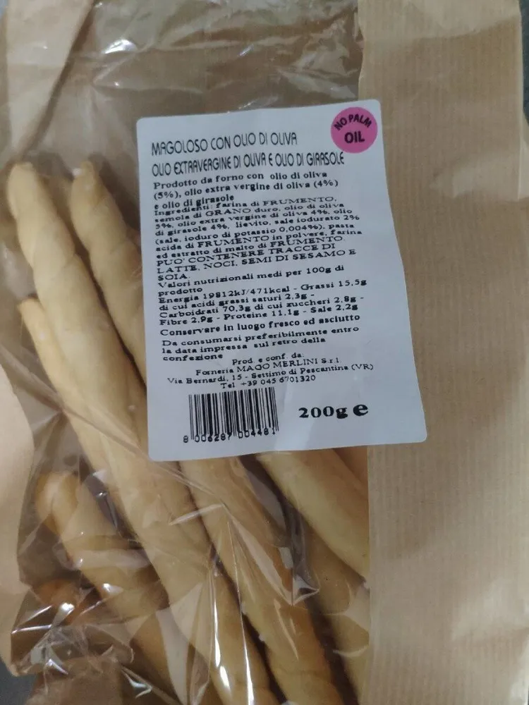 Magoloso con olio d'oliva