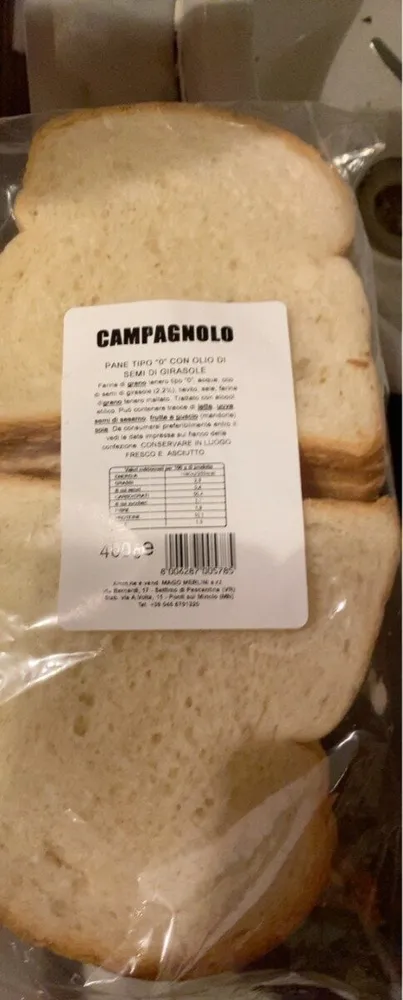 Campagnolo pane tipo 0