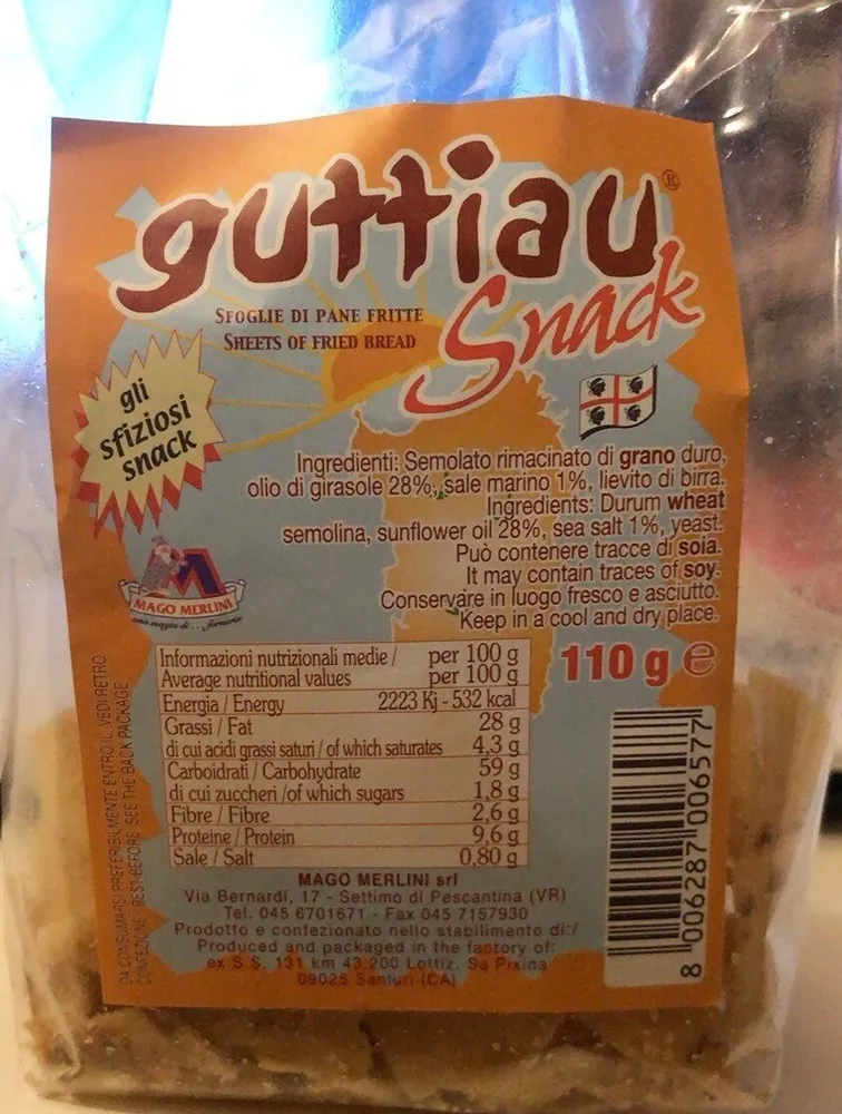 Guttiau Snack