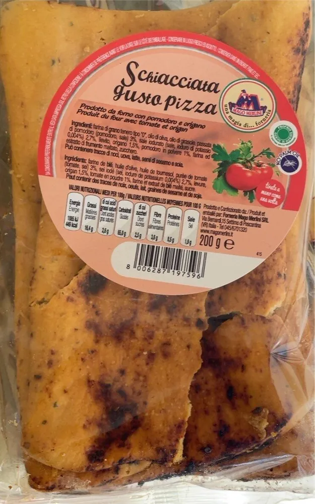 Schiacciata gusto pizza