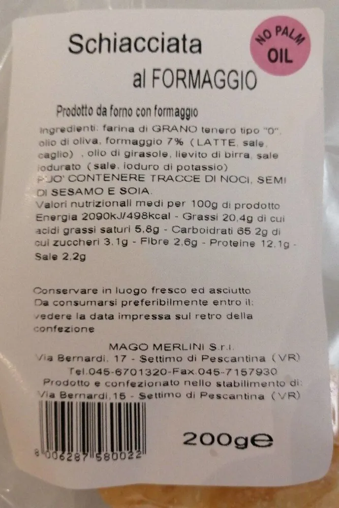 Schiacciata al fromaggio