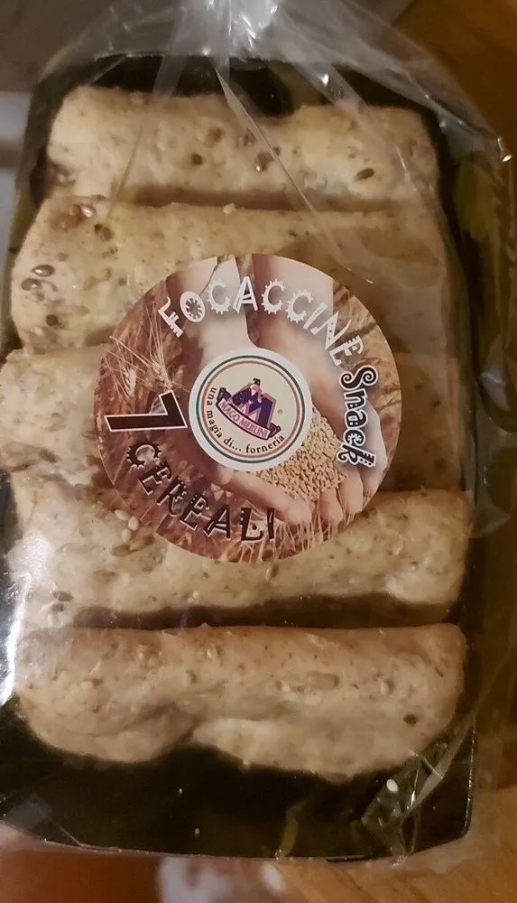 Focaccine snack