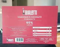 BIALETTI 6 CUCCHIAINI CIOCCOLATO FONDENTE