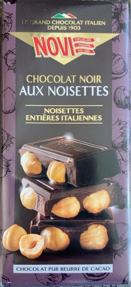 Chocolat Noir Aux Noisettes