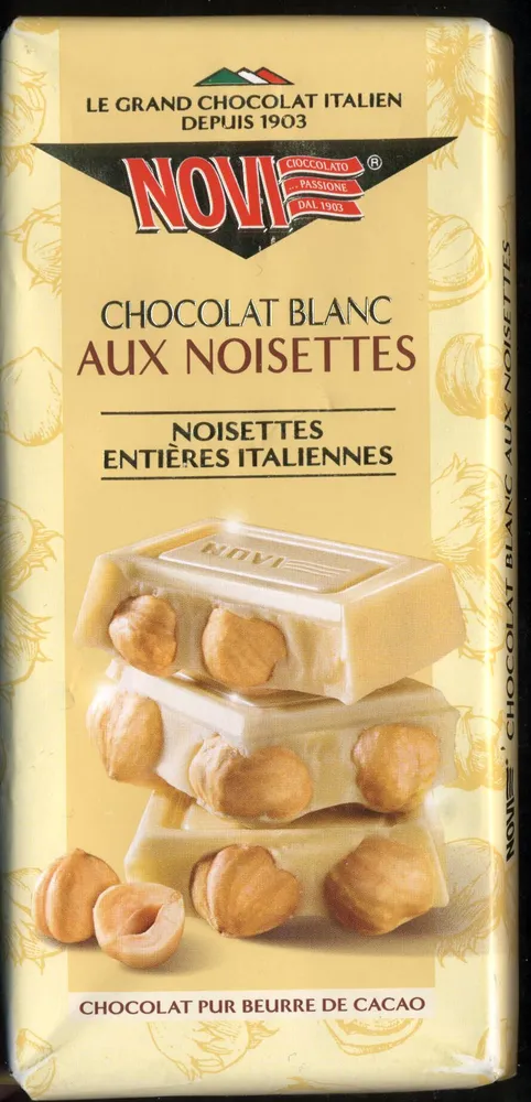 Chocolat aux noisettes entières Italiennes