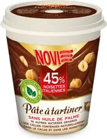 Pâte à tartiner 45% noisettes italiennes
