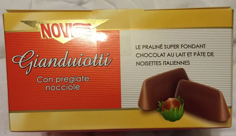 Gianduiotti con pregiate nocciole