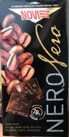 Nero Nero 70% con granella di caffè arabica