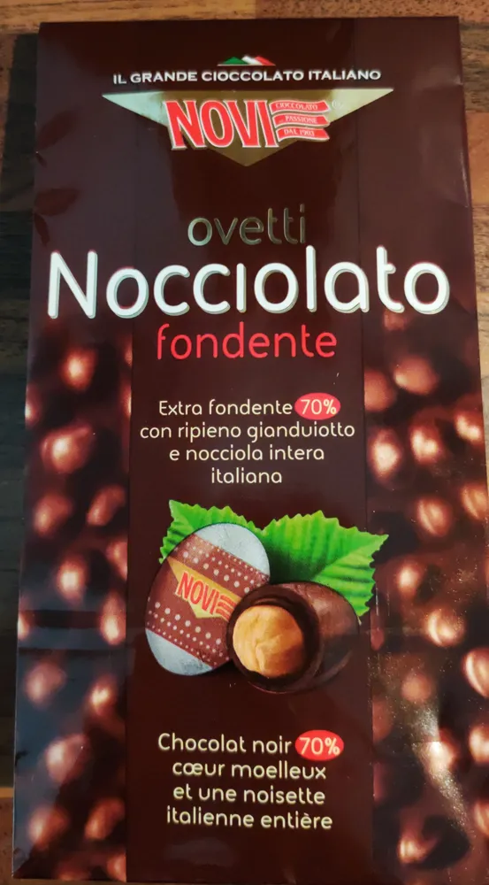 Ovetti Nocciolato fondente
