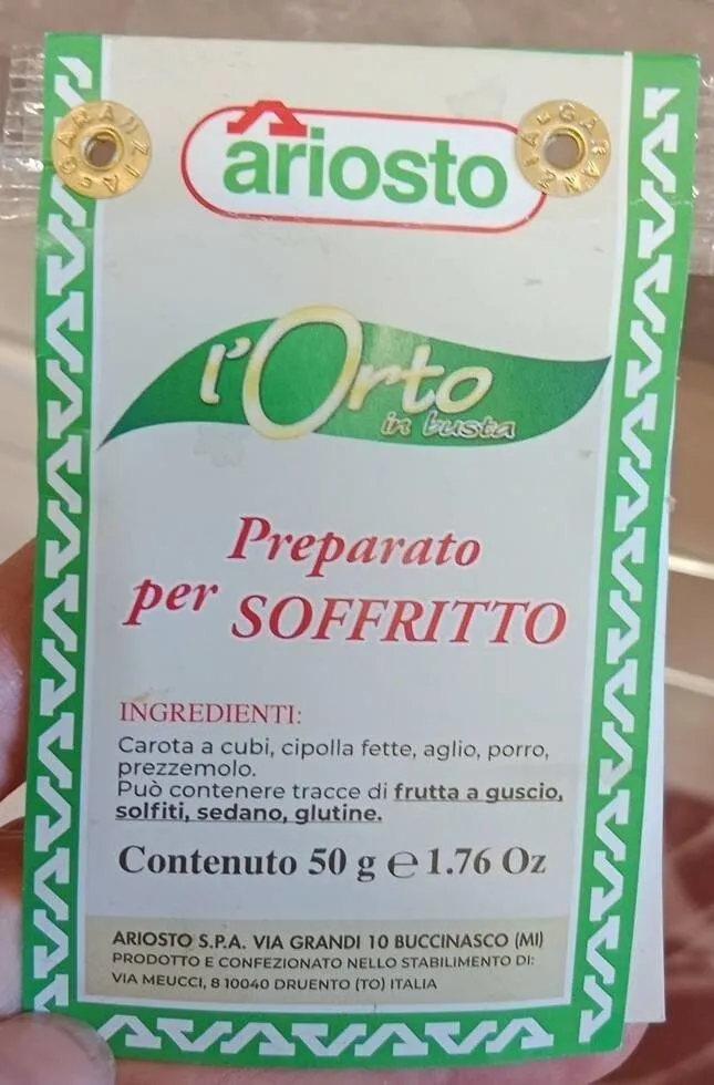 Preparato per soffritto