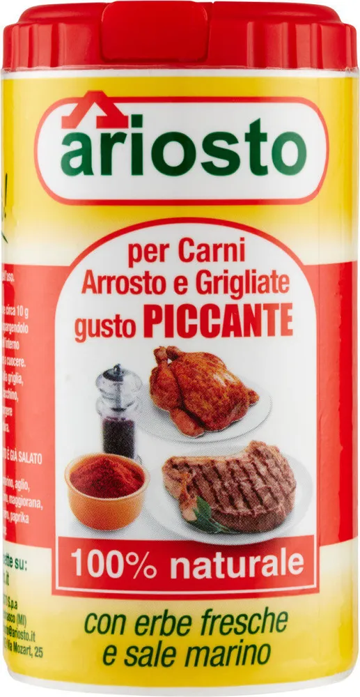 Pe carni arrosto e grigliate gusto piccante