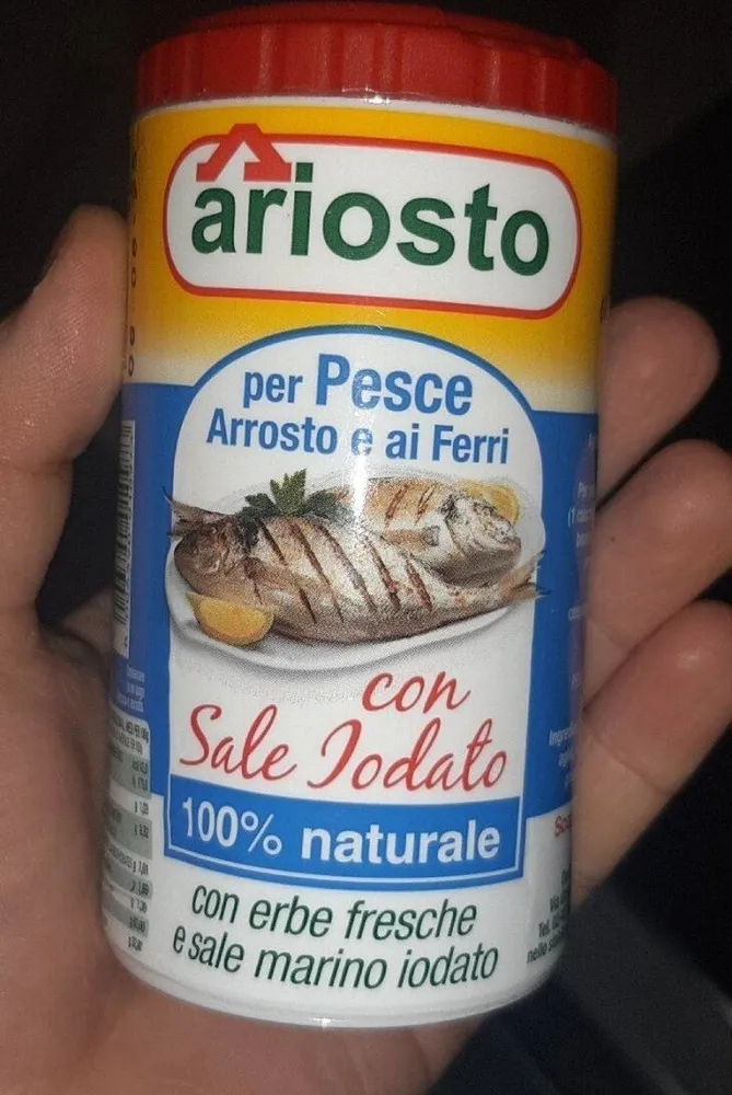 Insaporitore per pesce arrosto e ai ferri