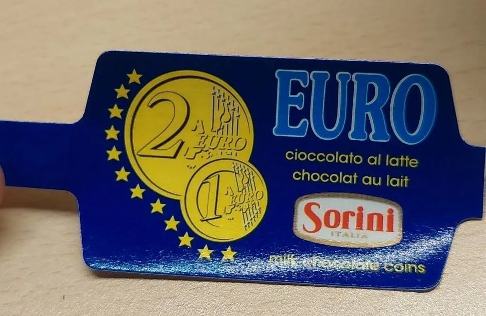 Milk chocolate coins