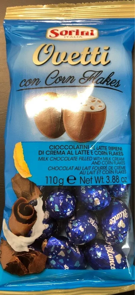 Ovetti con corn flakes