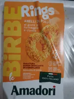 Rings Anelli di pollo al gusto di formaggio e cipolla
