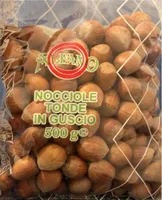 Nocciole tonde in guscio