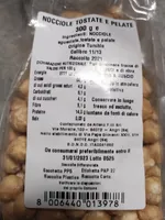 Nocciole tostate e pelate