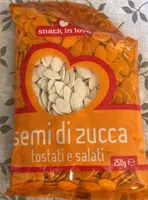 Semi di zucca tostati e salati