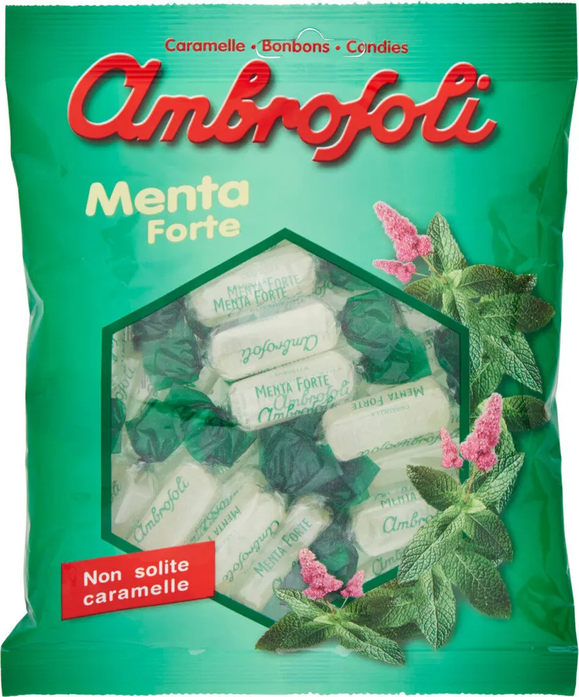 Caramelle menta forte