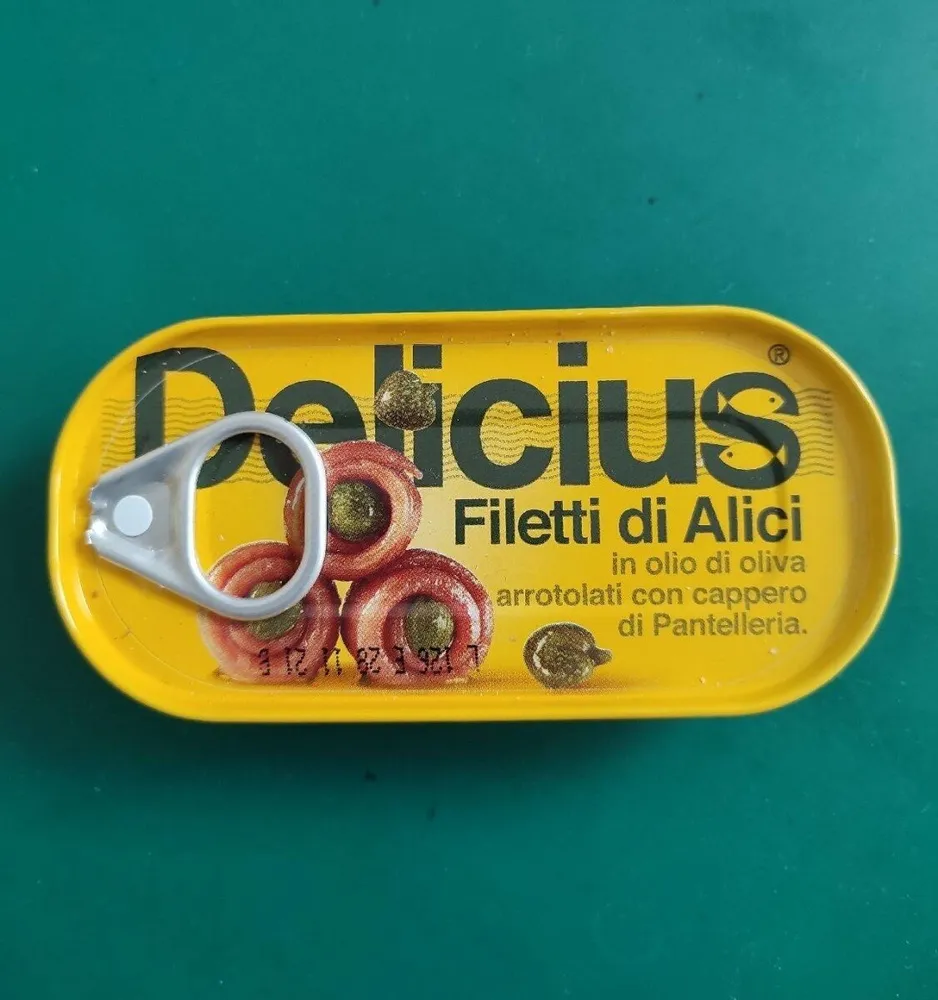 Filetti di Alici con cappero