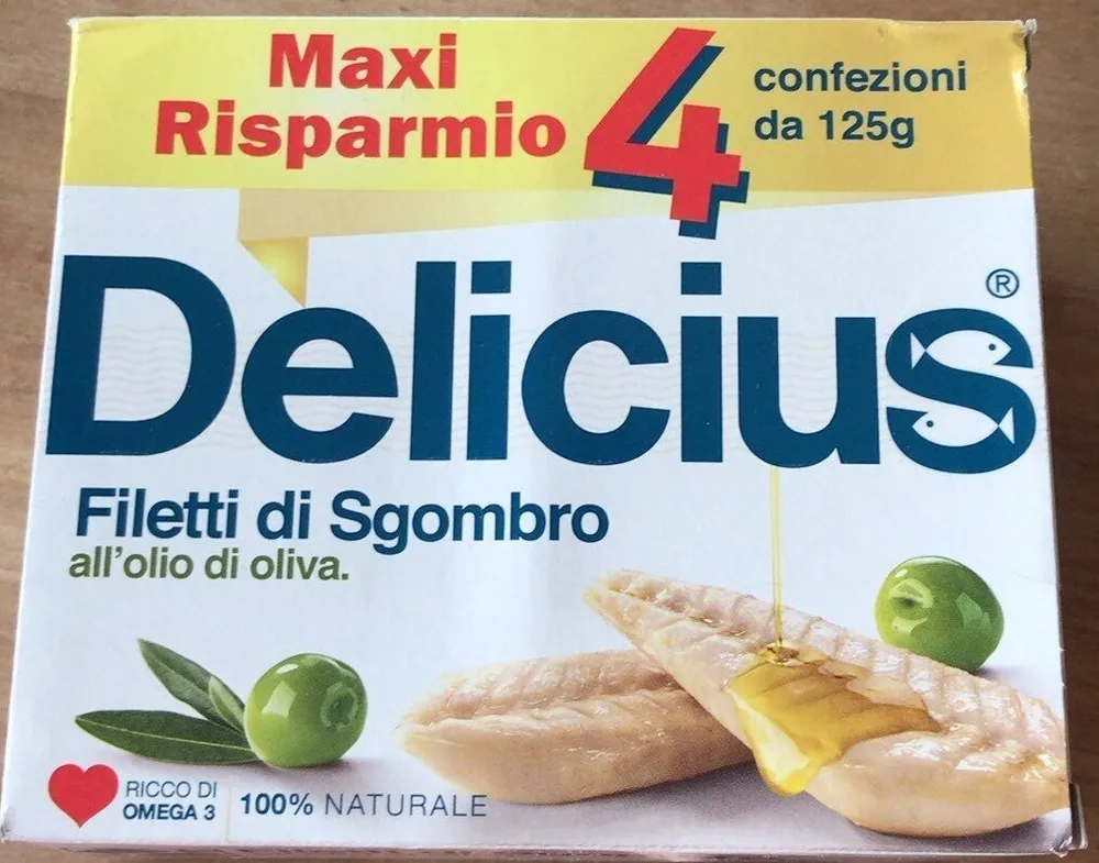 filetti di sgombro all’olio d’oliva