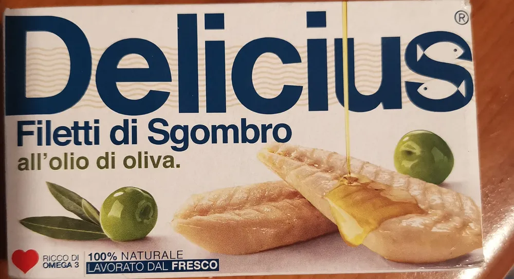 Filetti di sgombro all'olio d'oliva