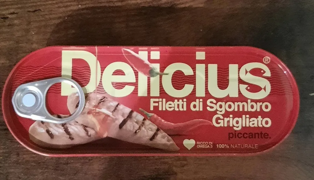 Filetti di sgombro grigliato piccante