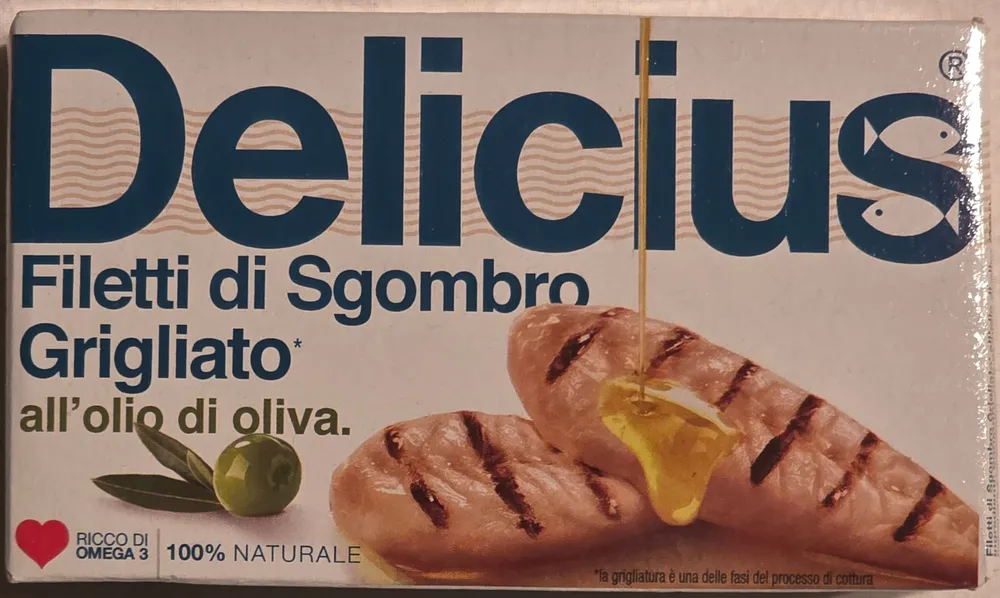 Filetti di Sgombro Grigliato all’olio di oliva