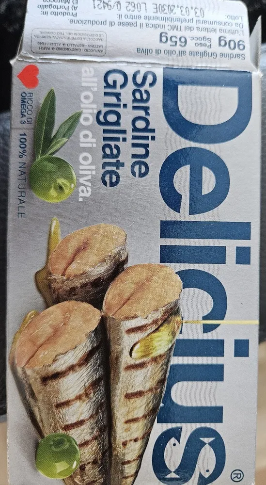 Sardine grigliate