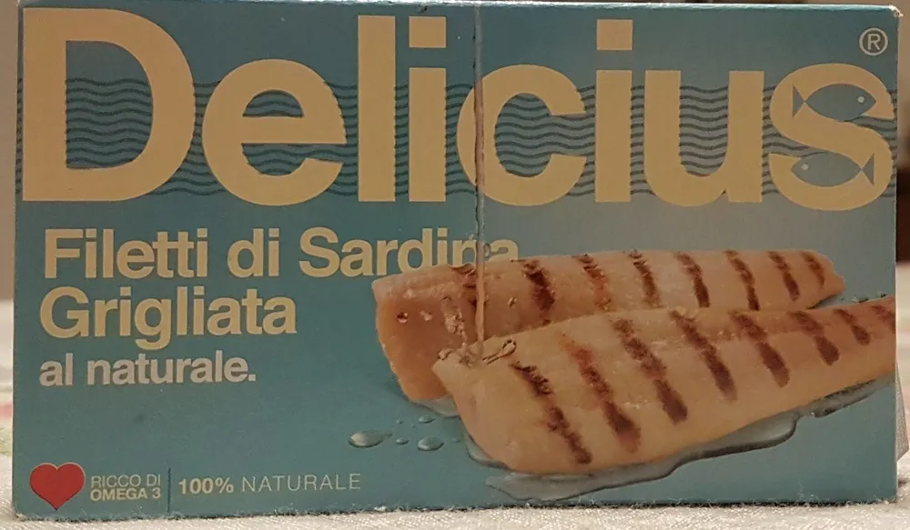 Filetto di Sardina Griliata al naturale