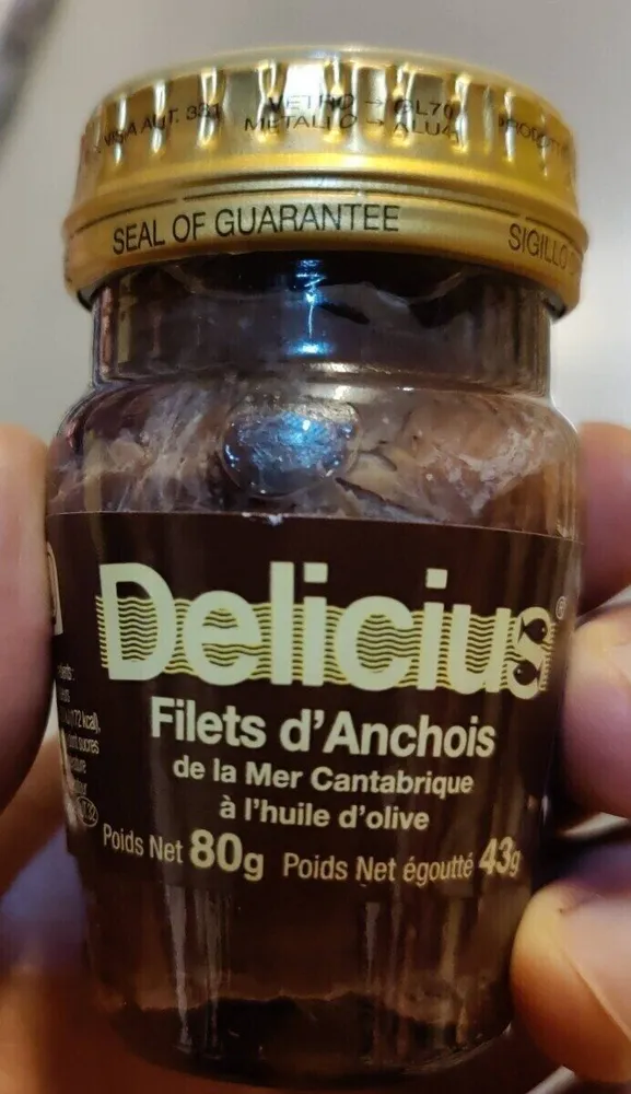 Filets d'anchois