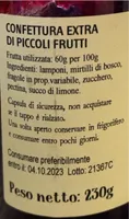 Confettura extra primi frutti