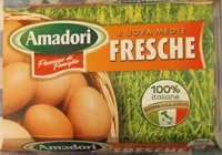 6 uova medie fresche