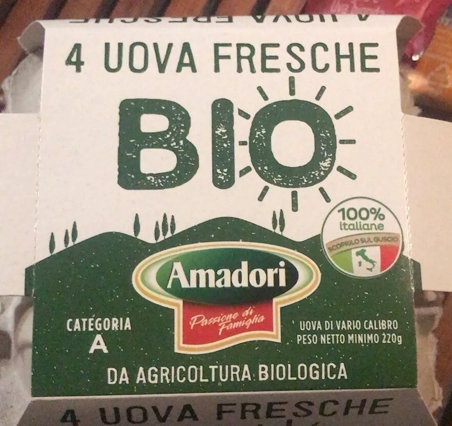 Quattro uova fresche