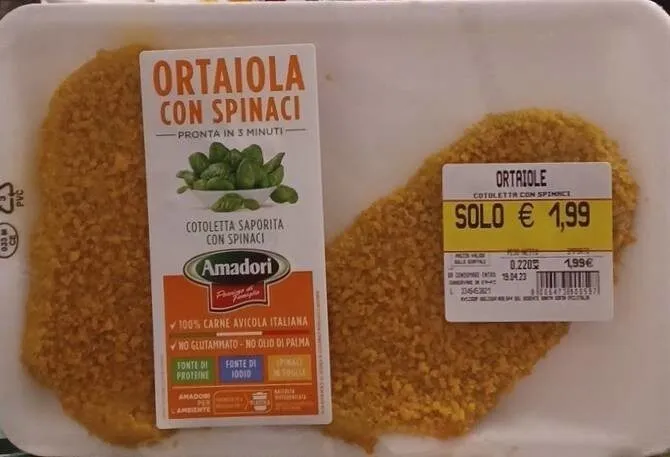 Ortaiola con spinaci