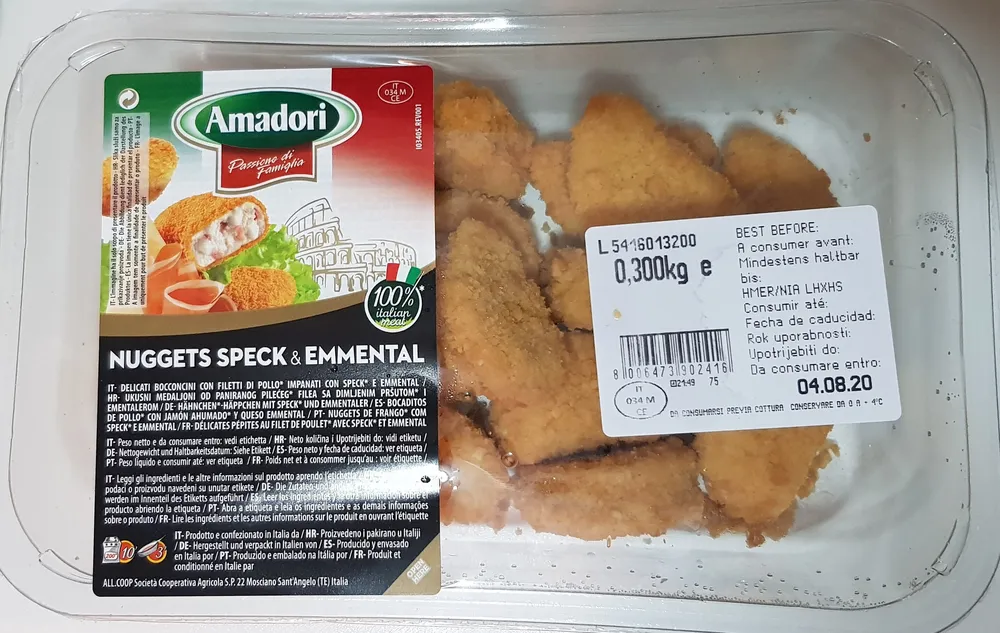 Nuggets Speck & Emmental