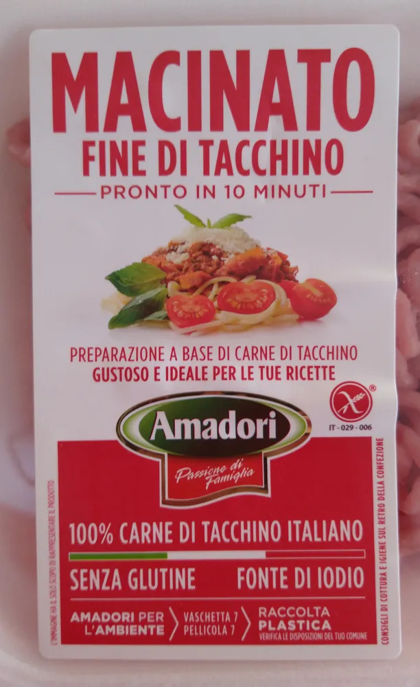 Macinato fine di tacchino