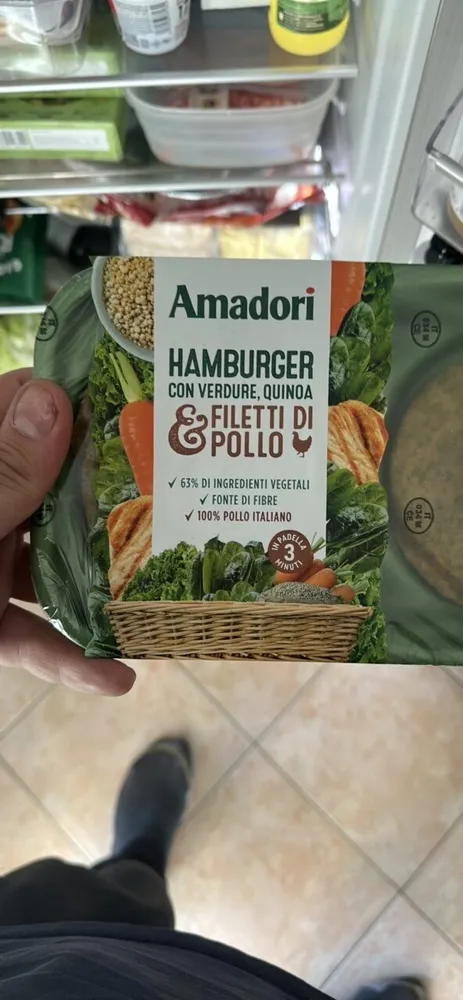 FLEXI BURGER con Verdure, quinoa e filetti di pollo