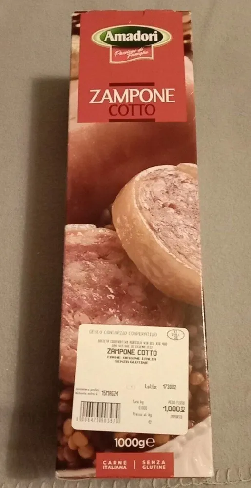 Zampone cotto