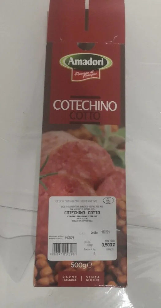 Cotechino cotto