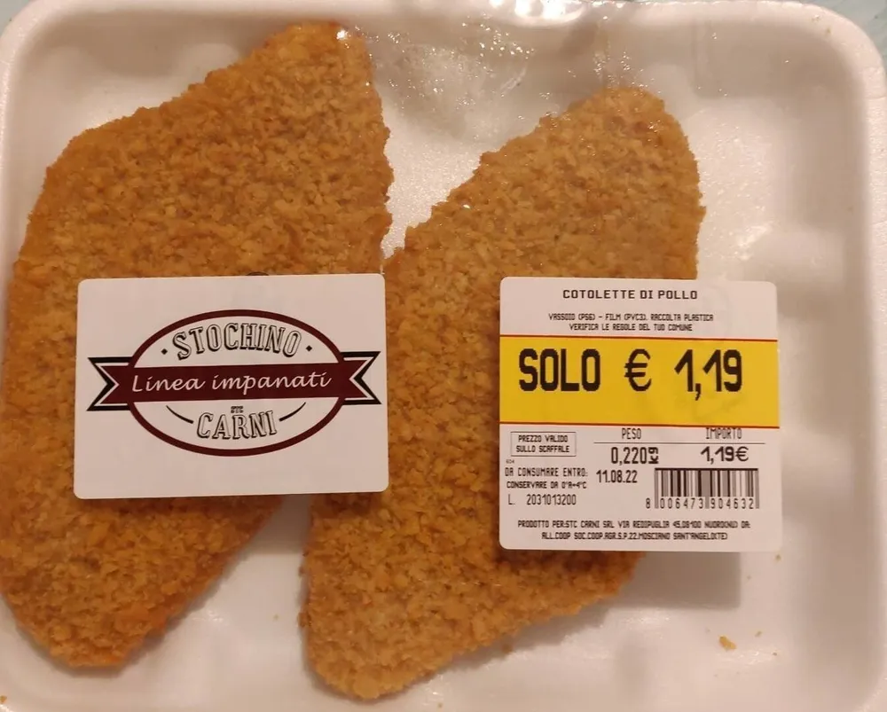 Cotoletta di pollo