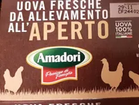 Uova fresche da allevamento all'aperto