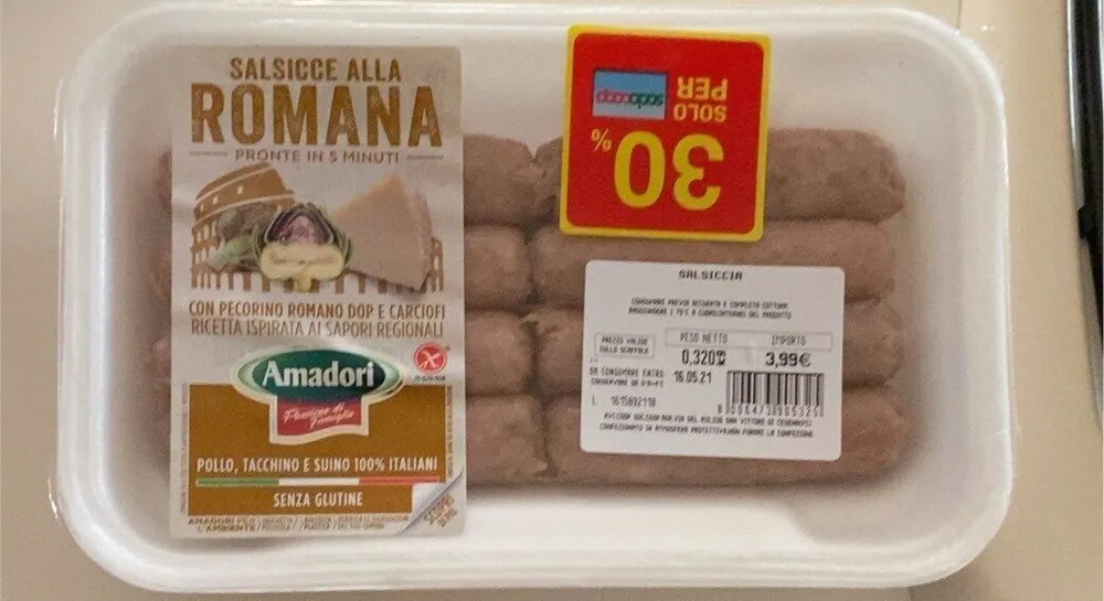 Salsicce alla Romana
