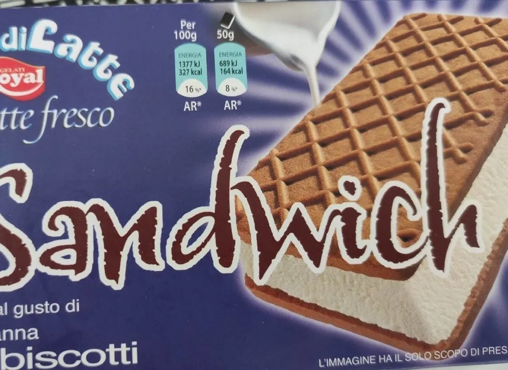 Sandwich cuor di latte