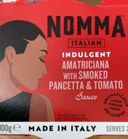Amatriciana with smoked pancetta & tomato sauce