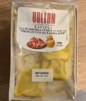 Ravioli with Scamoza and Prosciuto